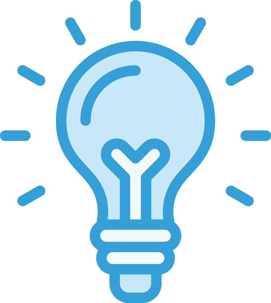 Light bulb Vector Icon Design Illustration