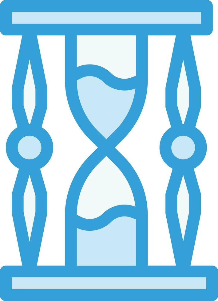 Hourglass Vector Icon Design Illustration