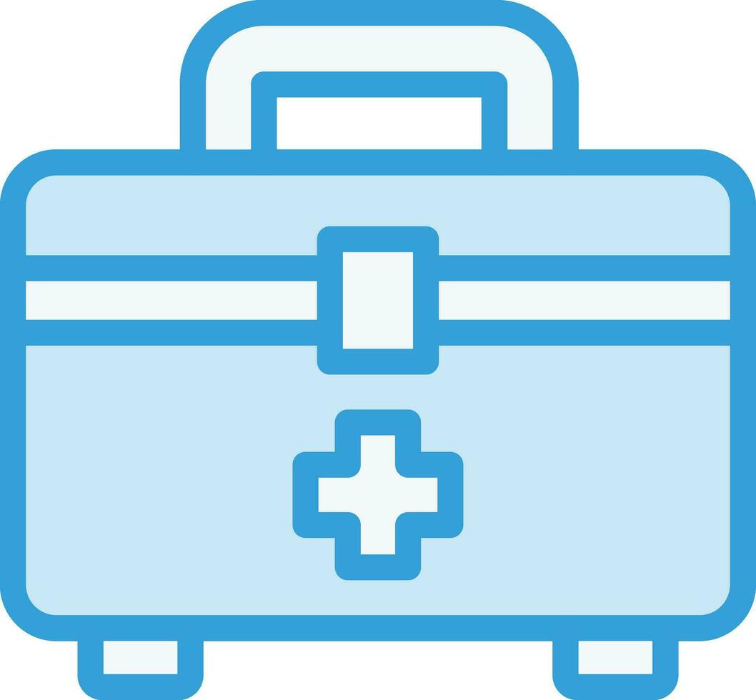 Emergency Kit Vector Icon Design Illustration