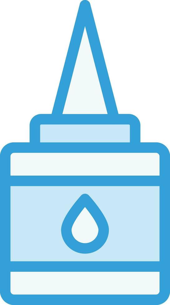 Liquid Glue Vector Icon Design Illustration