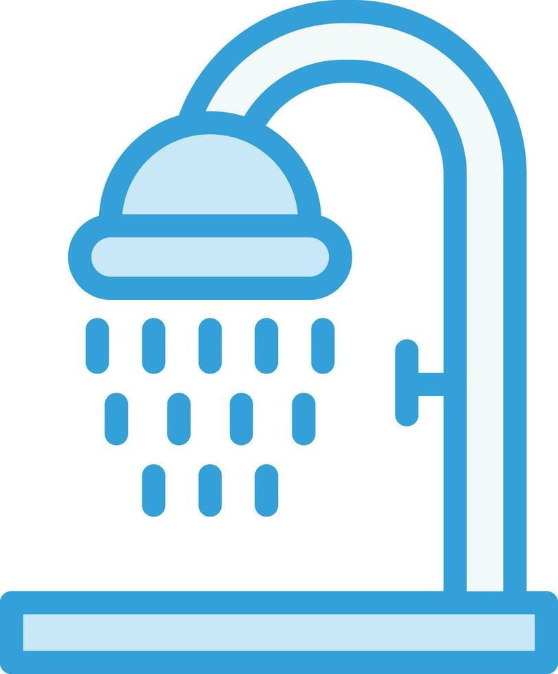 Shower Vector Icon Design Illustration