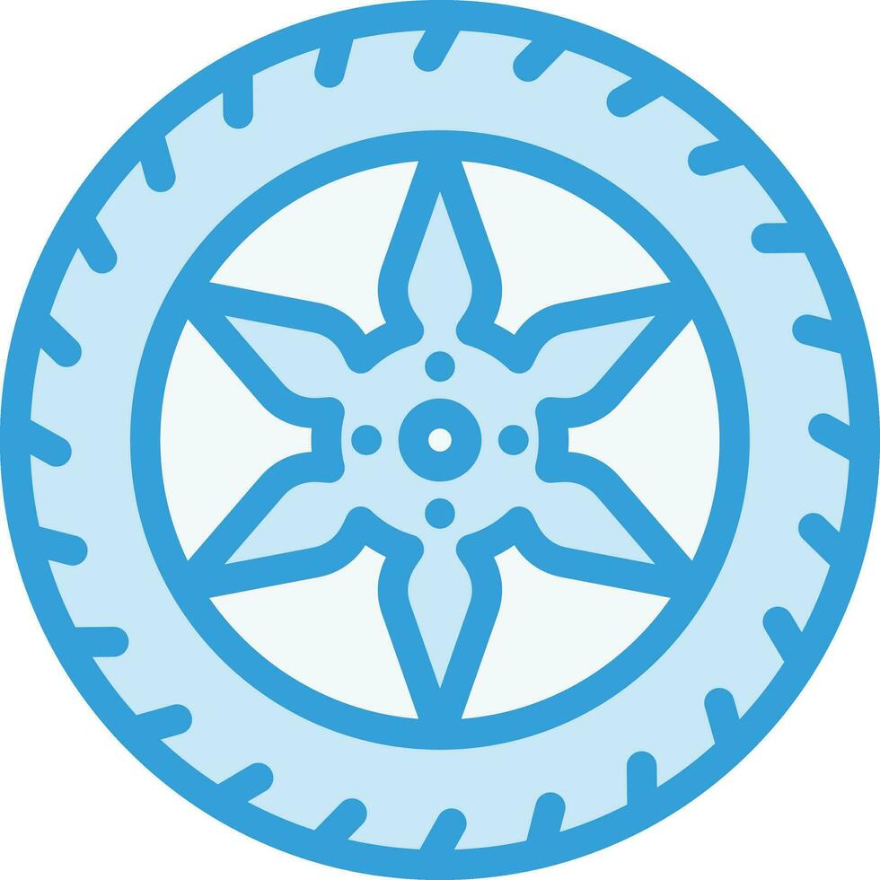 Wheel Vector Icon Design Illustration