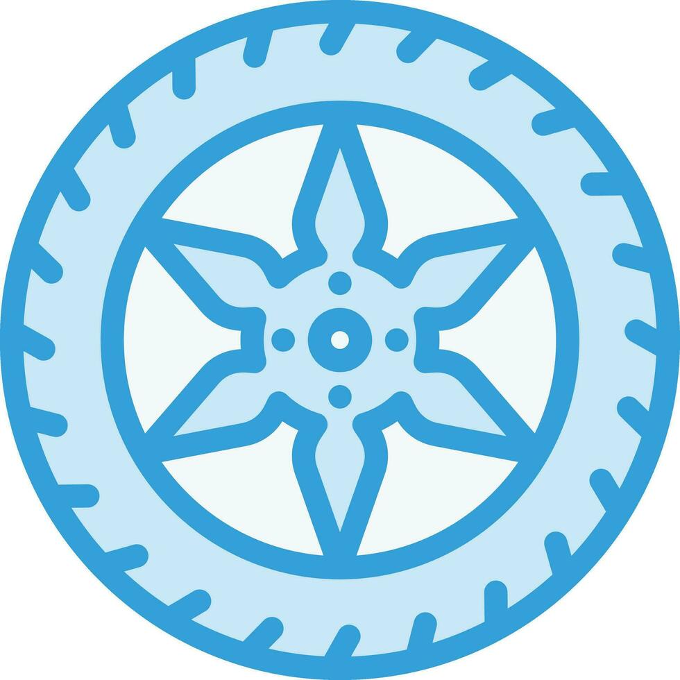 Wheel Vector Icon Design Illustration