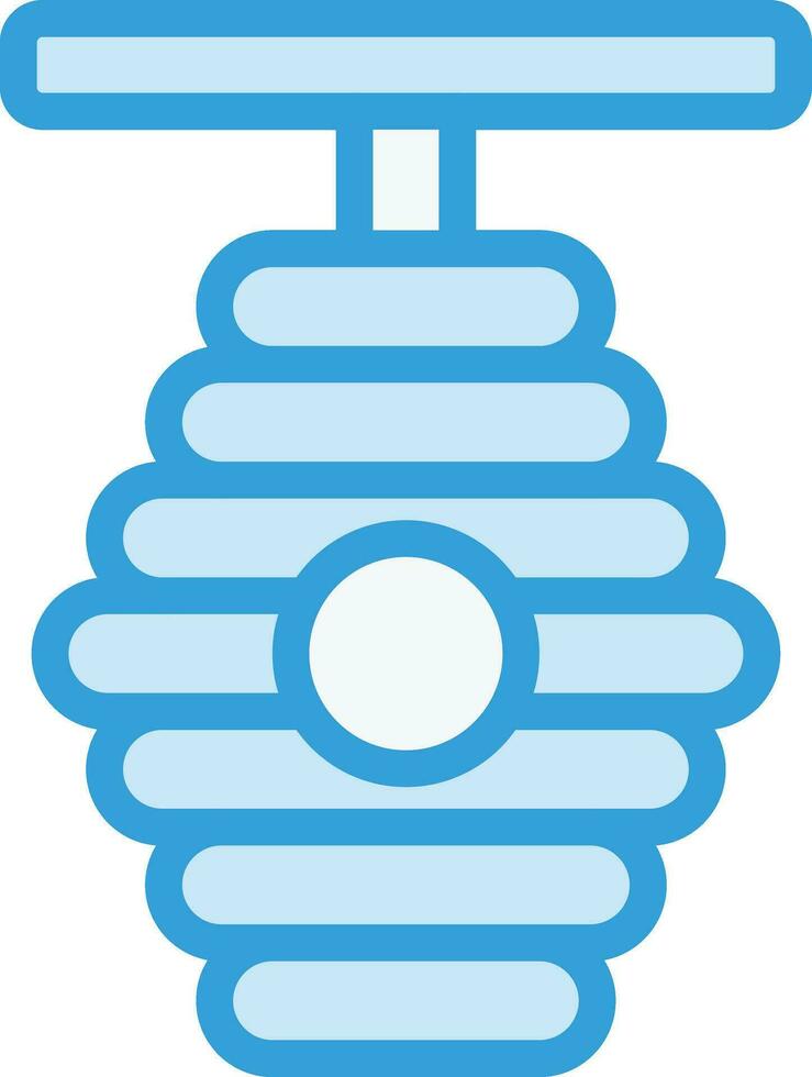 Beehive Vector Icon Design Illustration