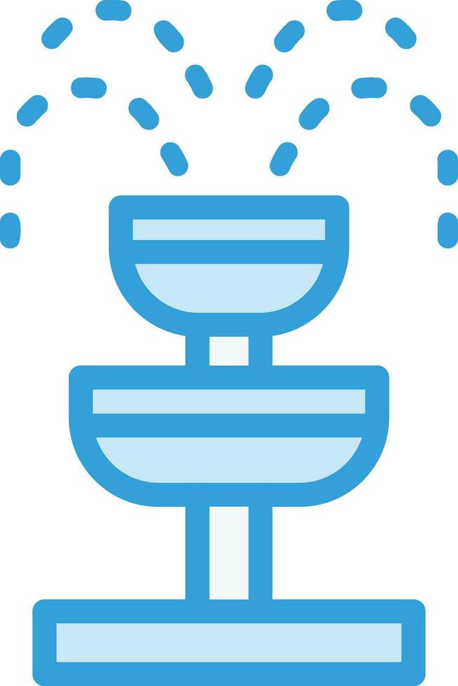 Fountain Vector Icon Design Illustration