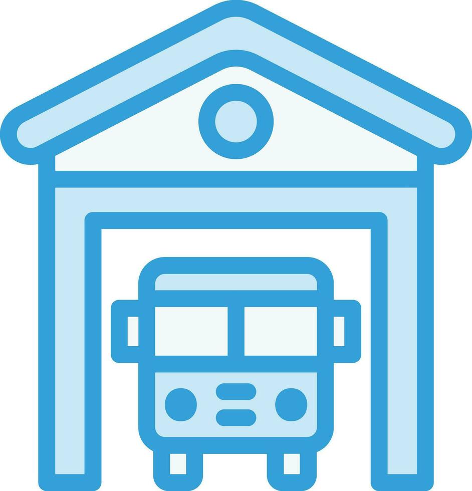 Shed Vector Icon Design Illustration