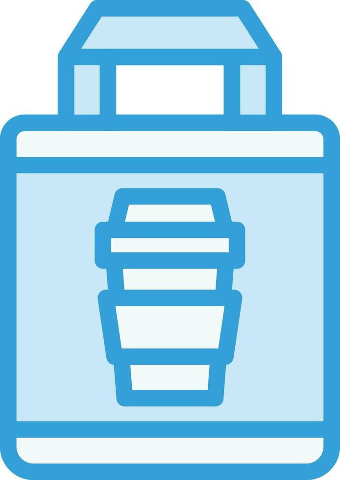Take Away Vector Icon Design Illustration