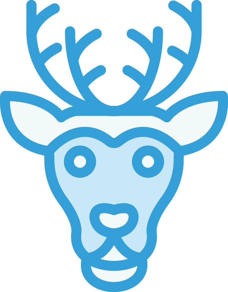 Reindeer Vector Icon Design Illustration