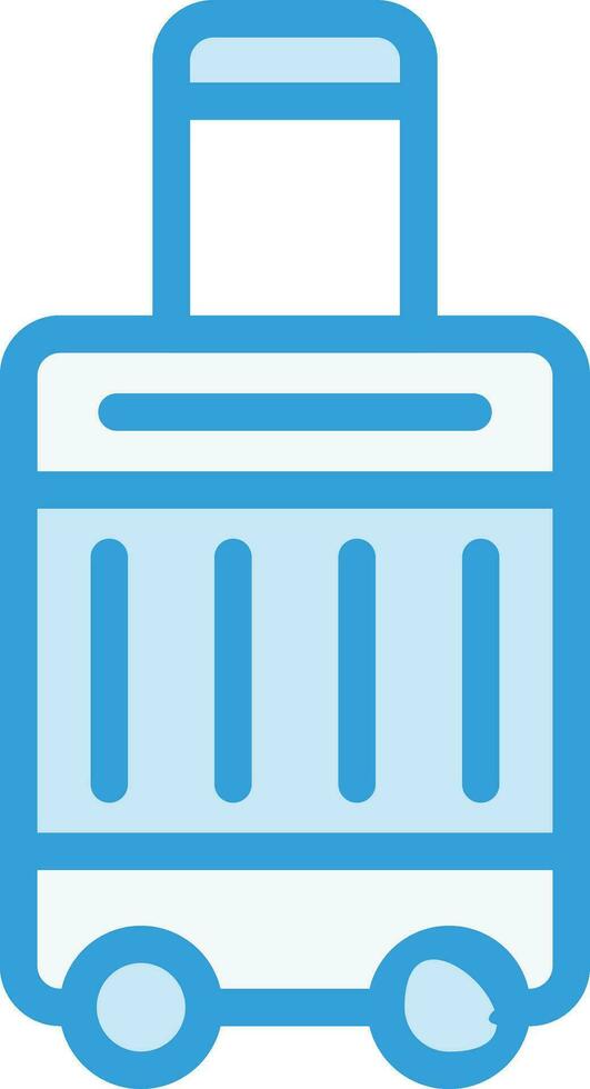 Luggage Vector Icon Design Illustration