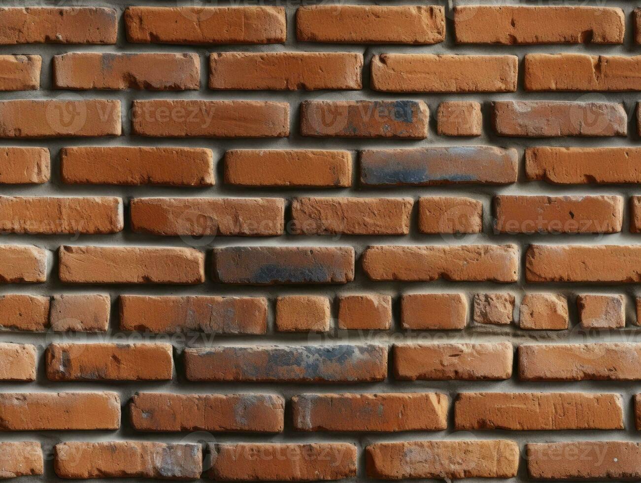 Brick texture background, seamless pattern, Generative AI photo