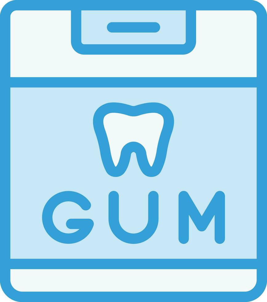 Chewing Gum Vector Icon Design Illustration