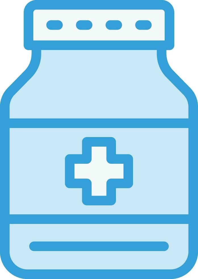 ilustración de diseño de icono de vector de medicina