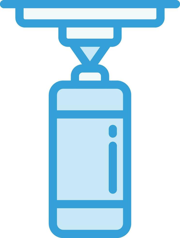 Punching Bag Vector Icon Design Illustration