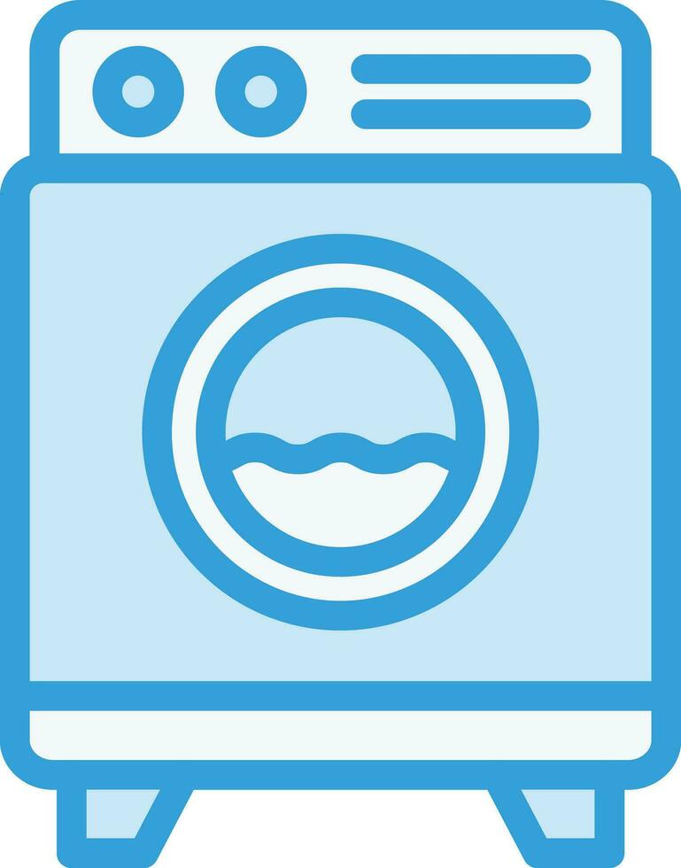 ilustración de diseño de icono de vector de lavadora