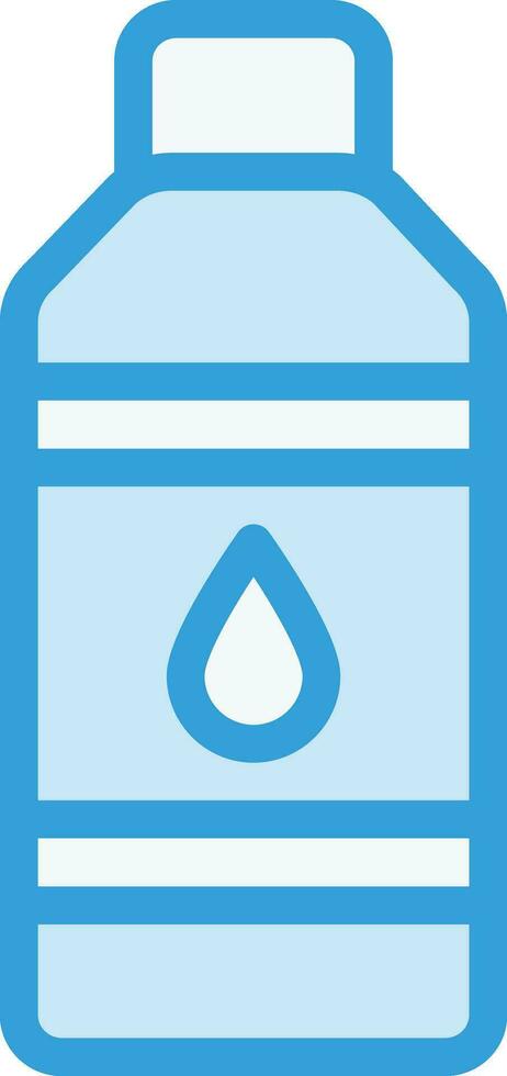 Water Bottle Vector Icon Design Illustration