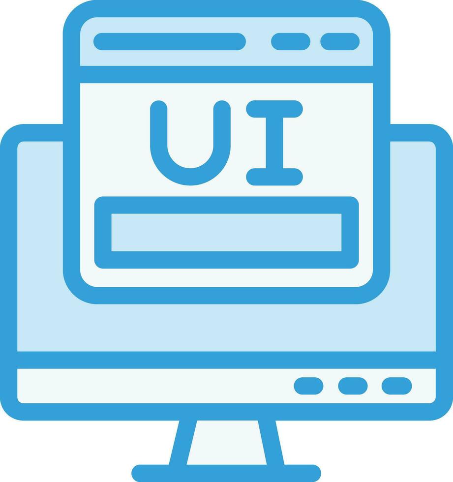 Ui design Vector Icon Design Illustration