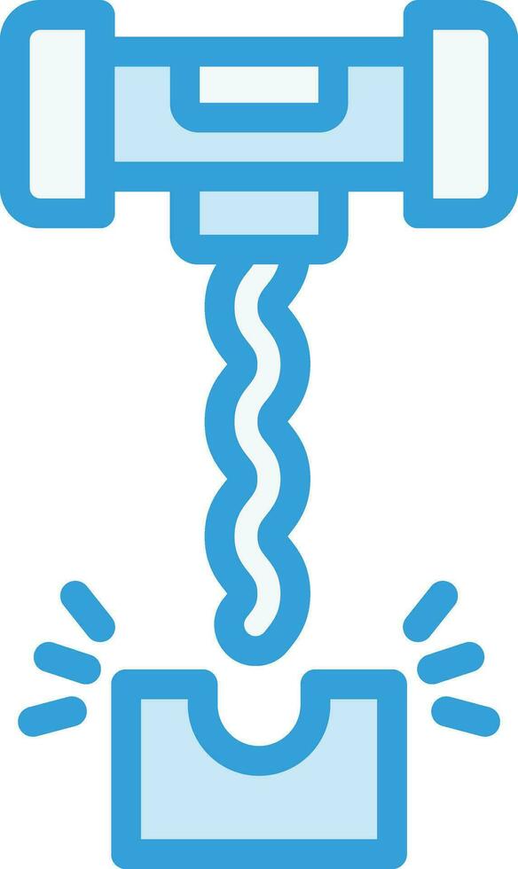 Corkscrew Vector Icon Design Illustration