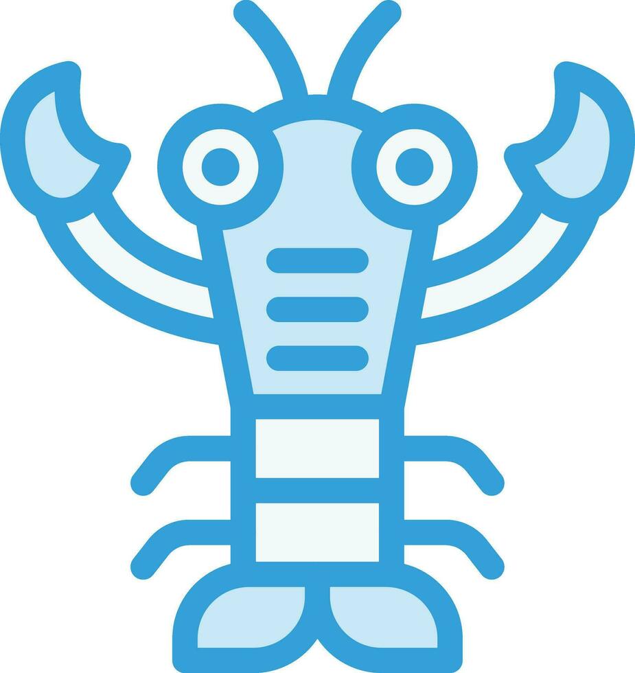 Lobster Vector Icon Design Illustration