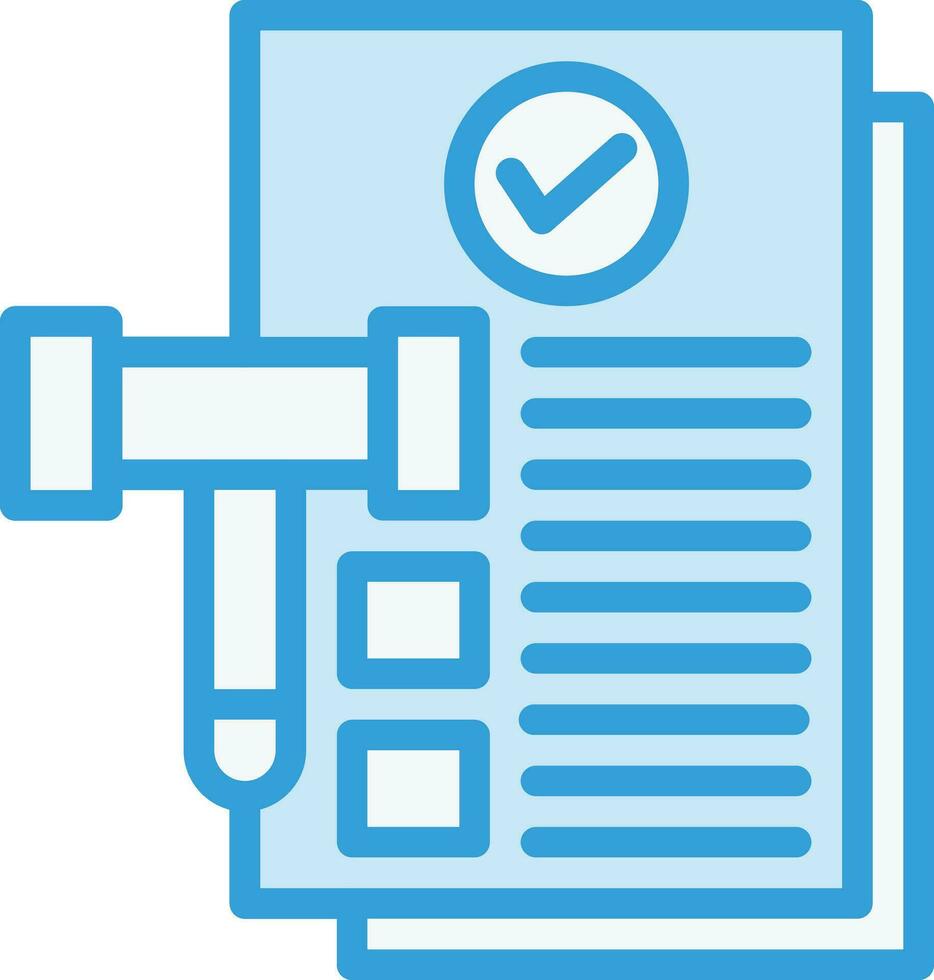 Legal Documents Vector Icon Design Illustration