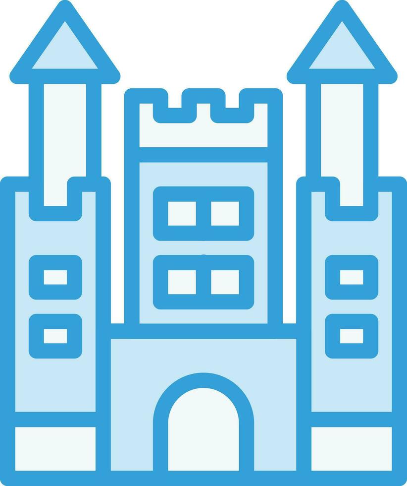 Castle Vector Icon Design Illustration