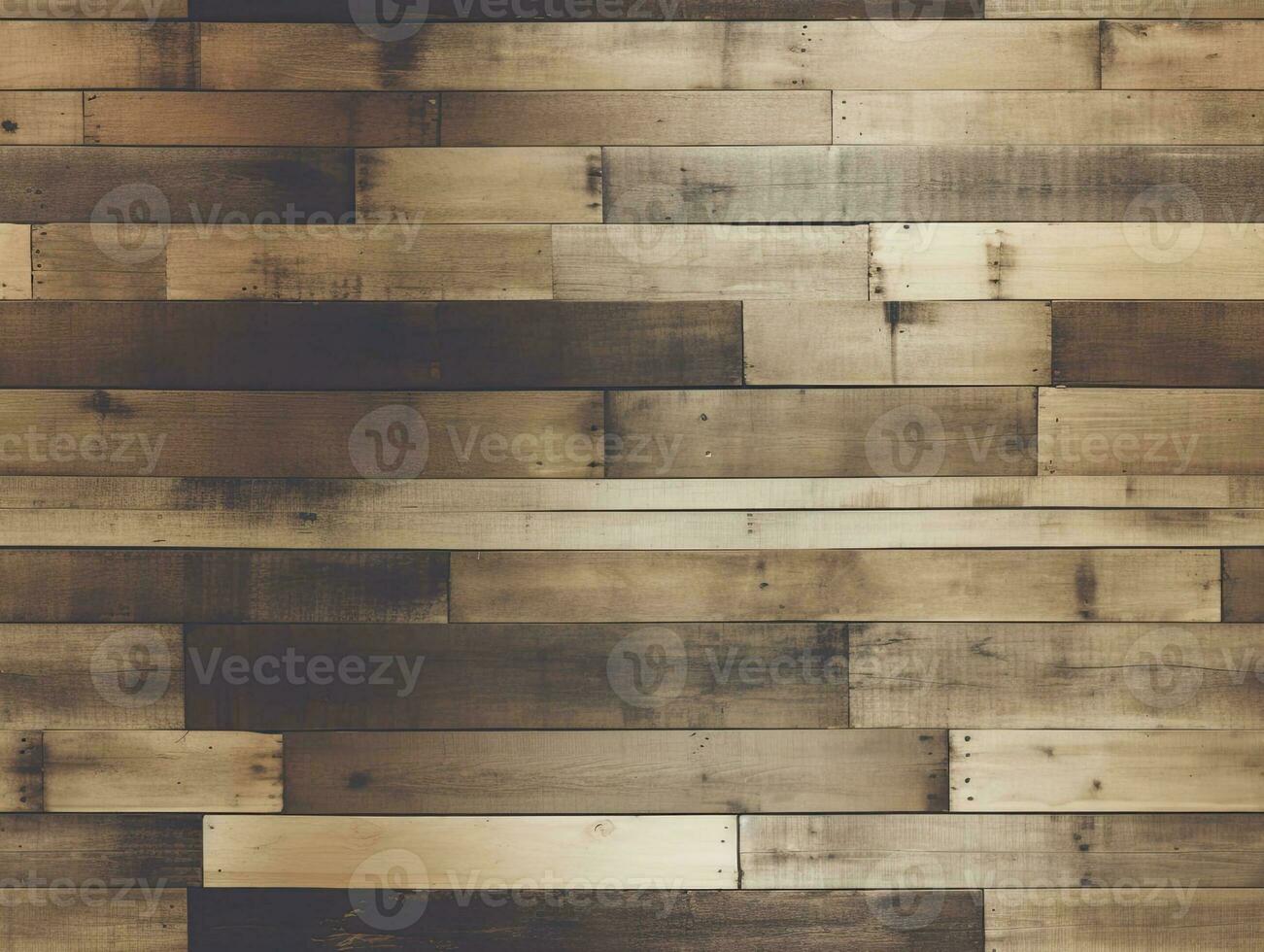 Wood floor texture background, seamless pattern, Generative AI photo