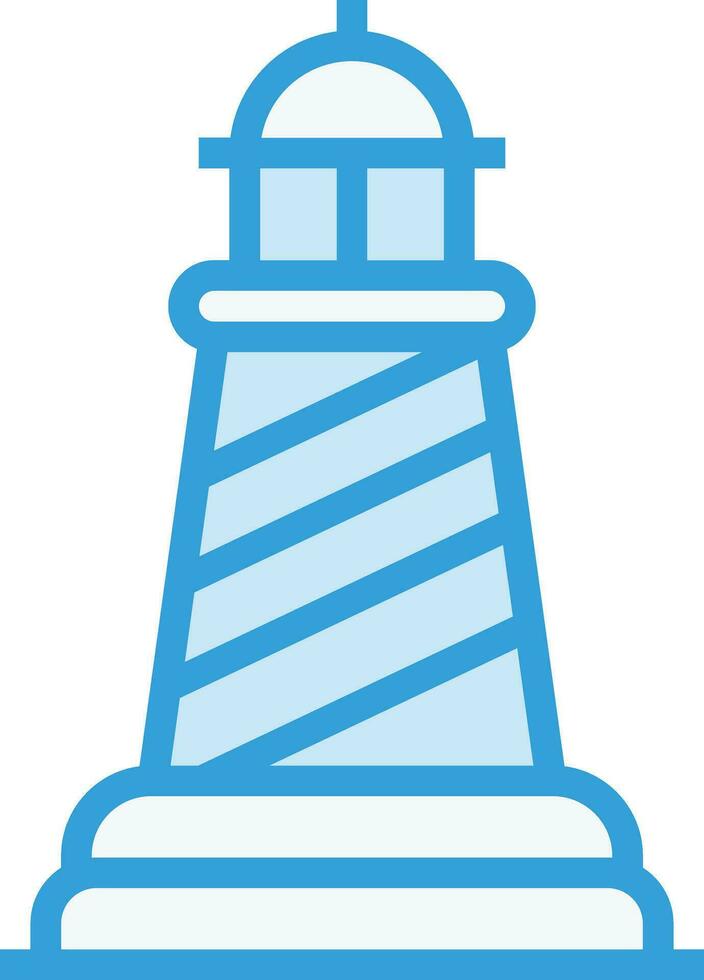 Lighthouse Vector Icon Design Illustration