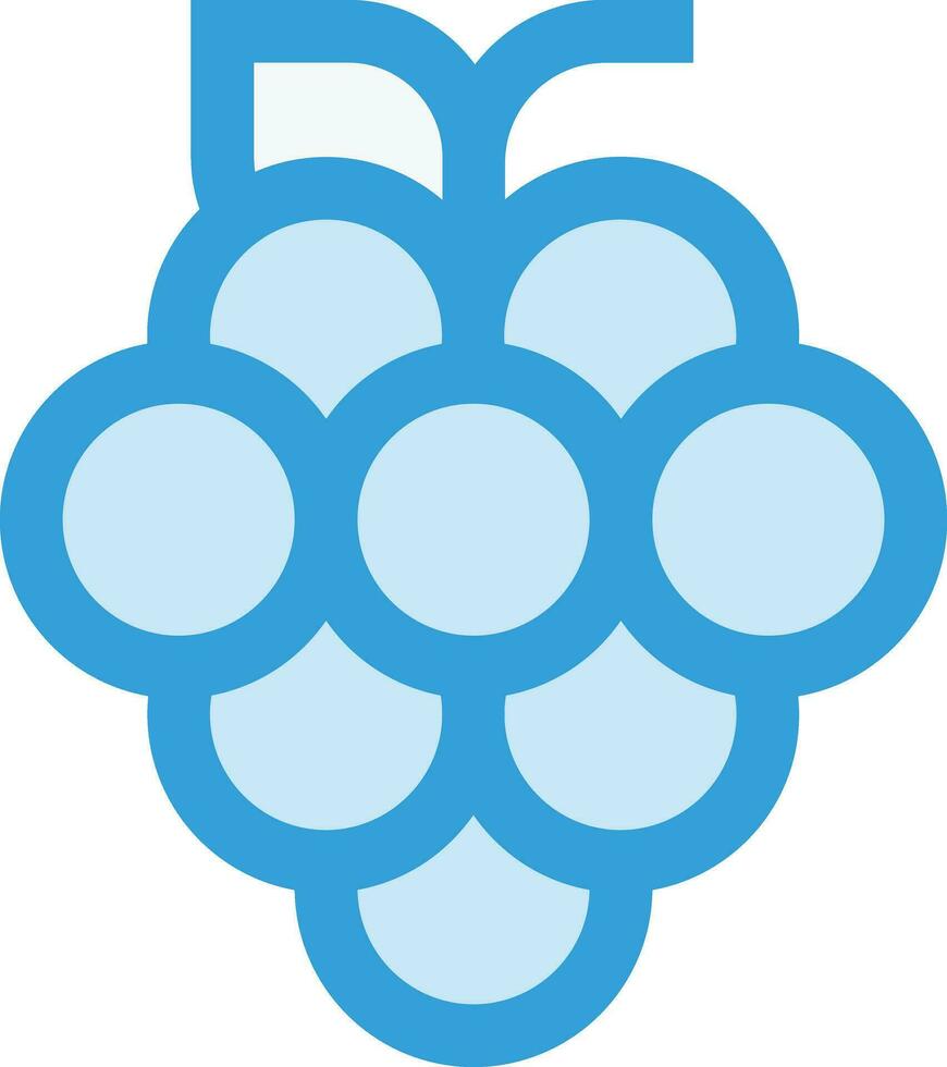 Grapes Vector Icon Design Illustration
