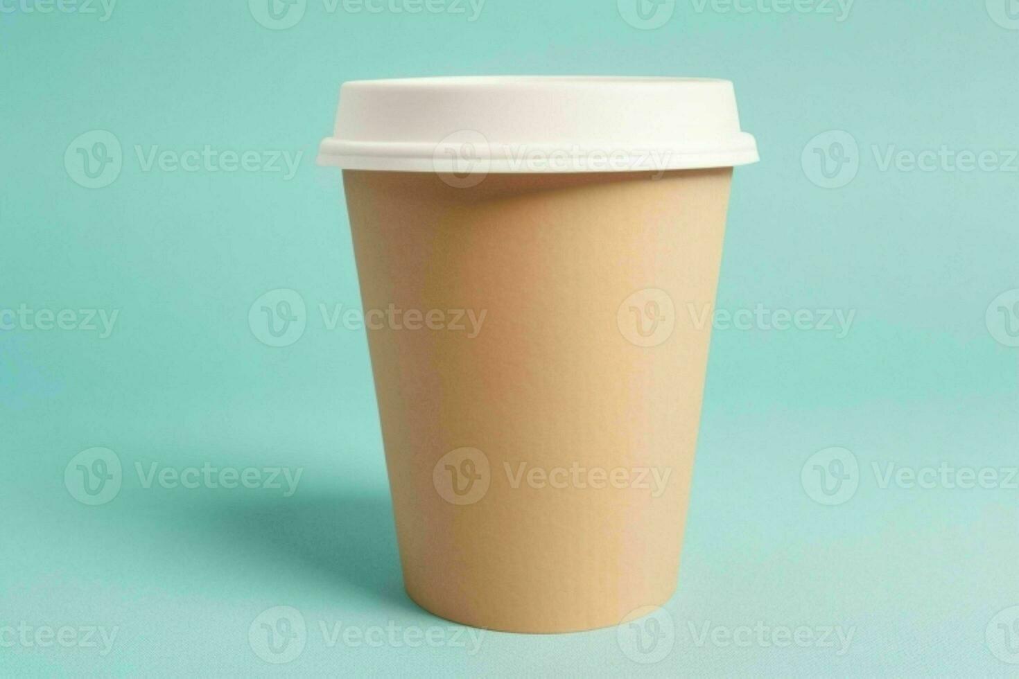 ai generado café papel taza Bosquejo. ai generativo Pro foto