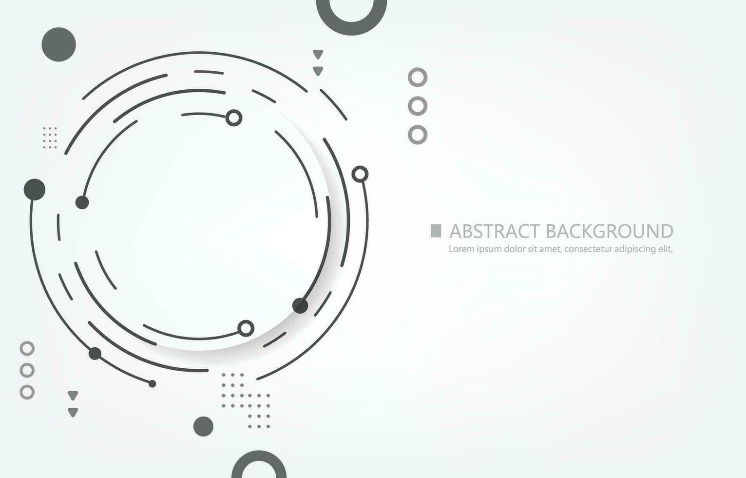 Abstract vector wallpaper.geometric circles shape.white background.