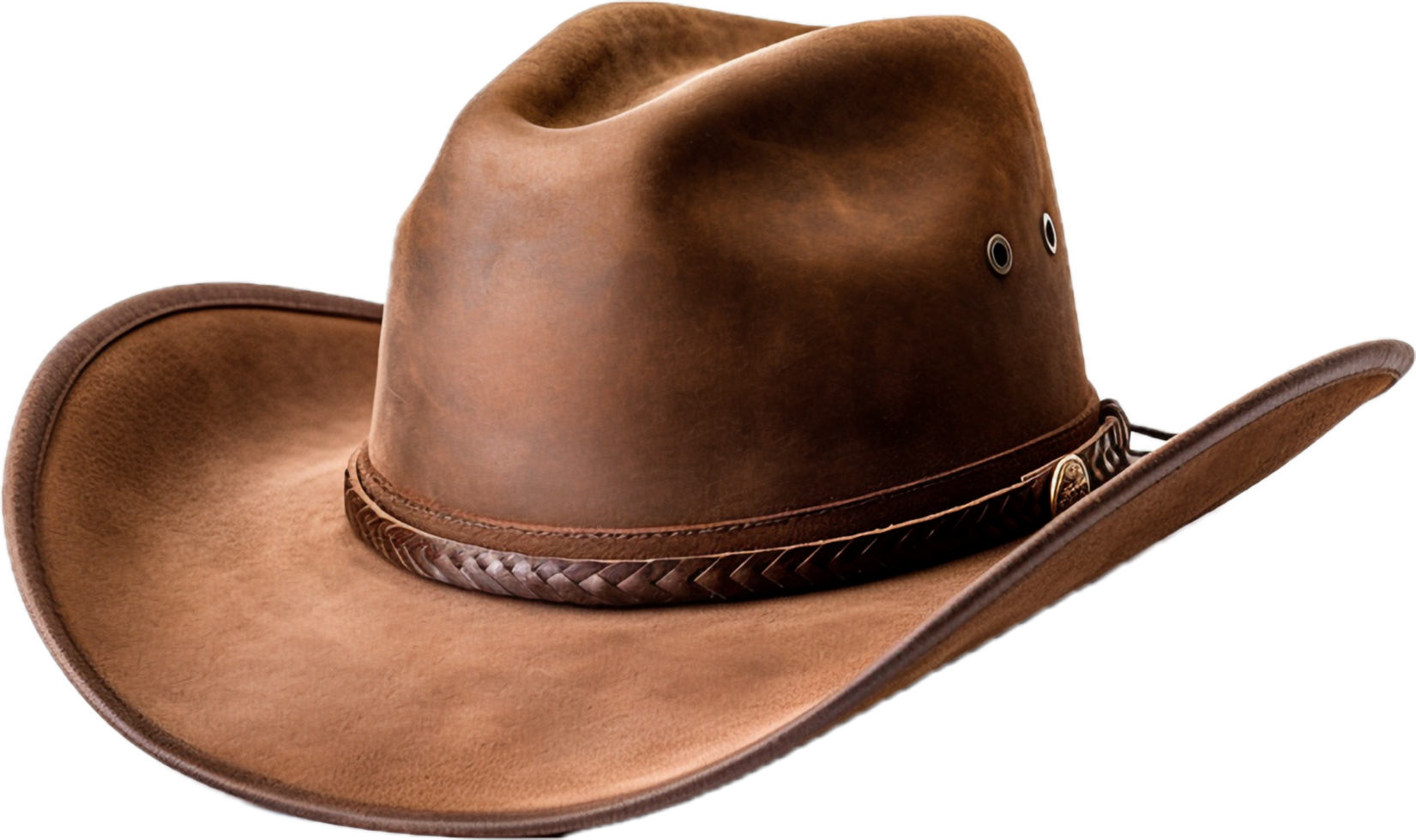 AI generated cowboy hat png