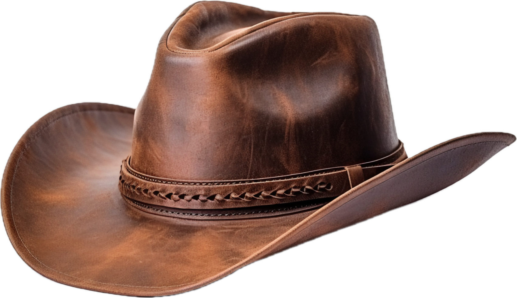 AI generated cowboy hat png