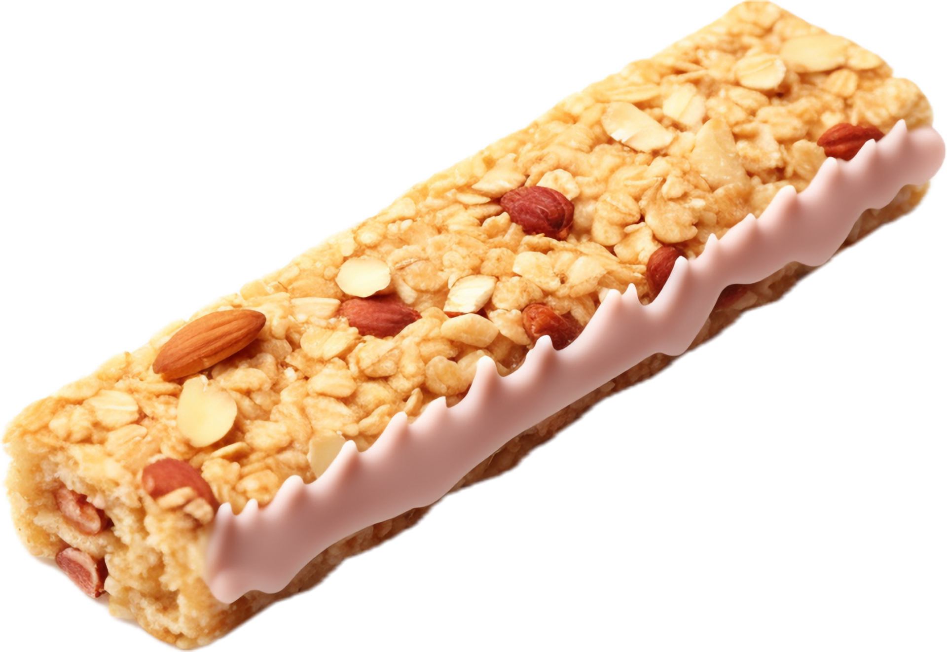 AI generated strawberry oat and nut bar png 34616687 PNG