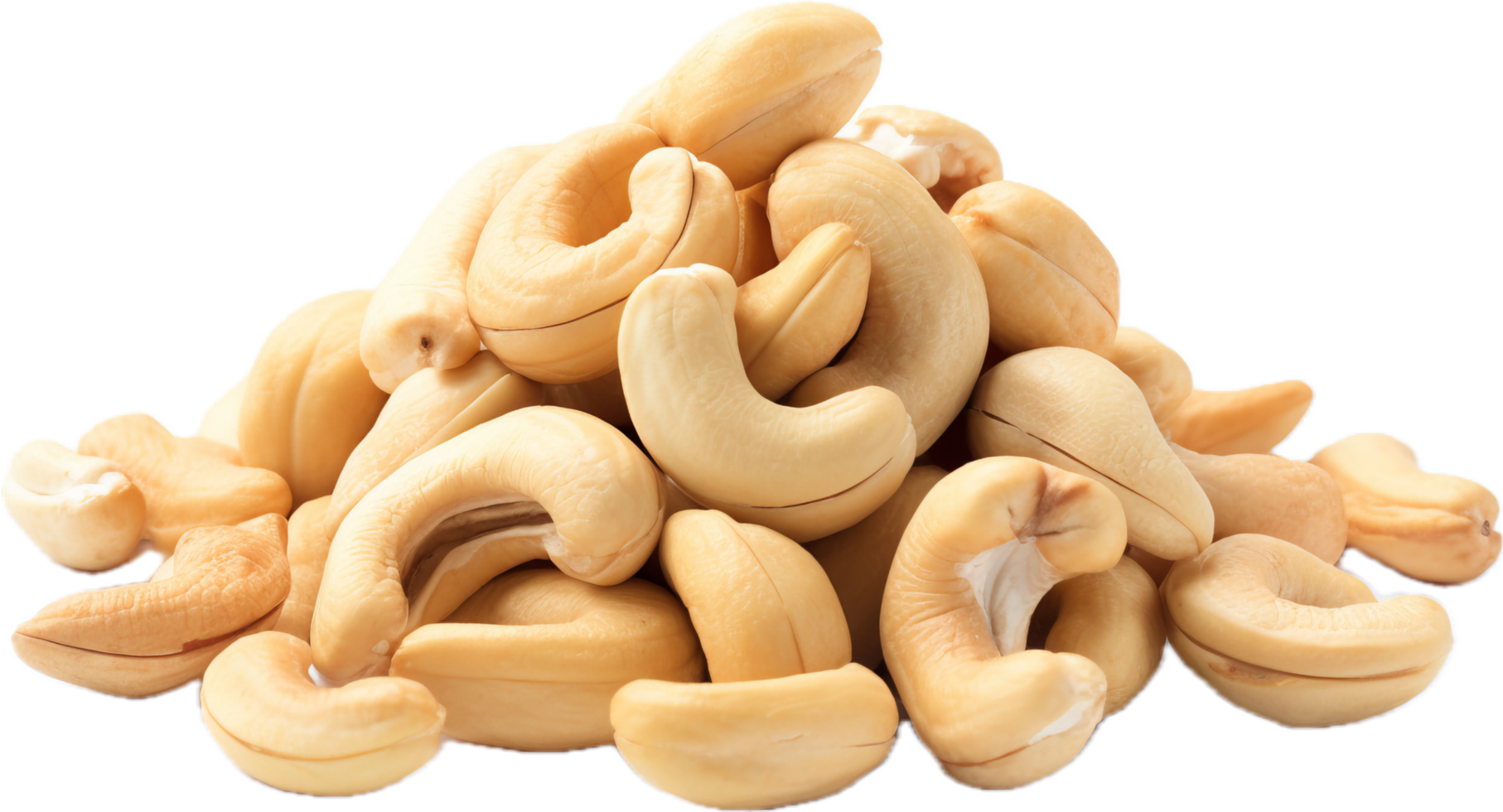 Cashew nuts heap png with AI generated. 34616730 PNG