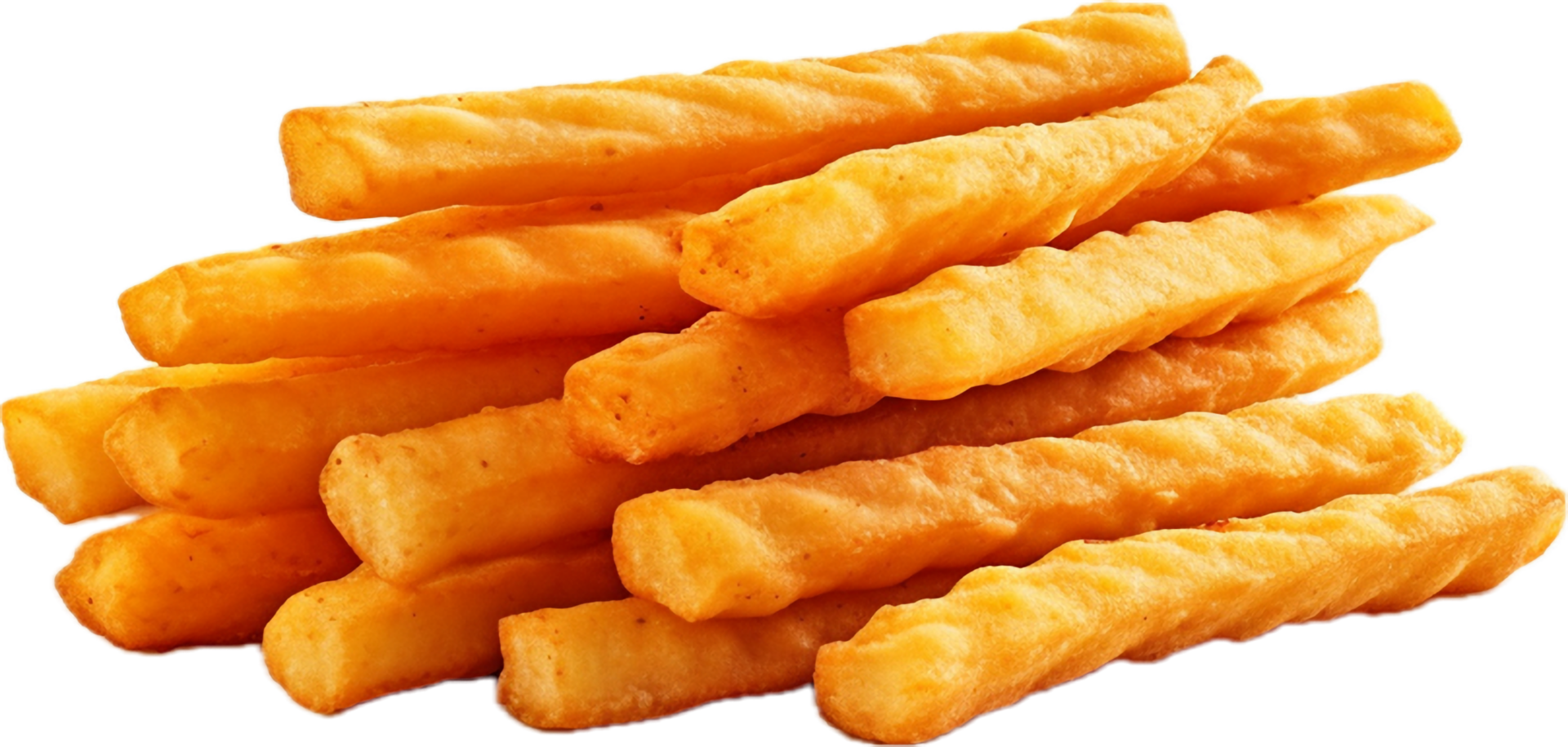 Pile of tasty cheese sticks png with AI generated.