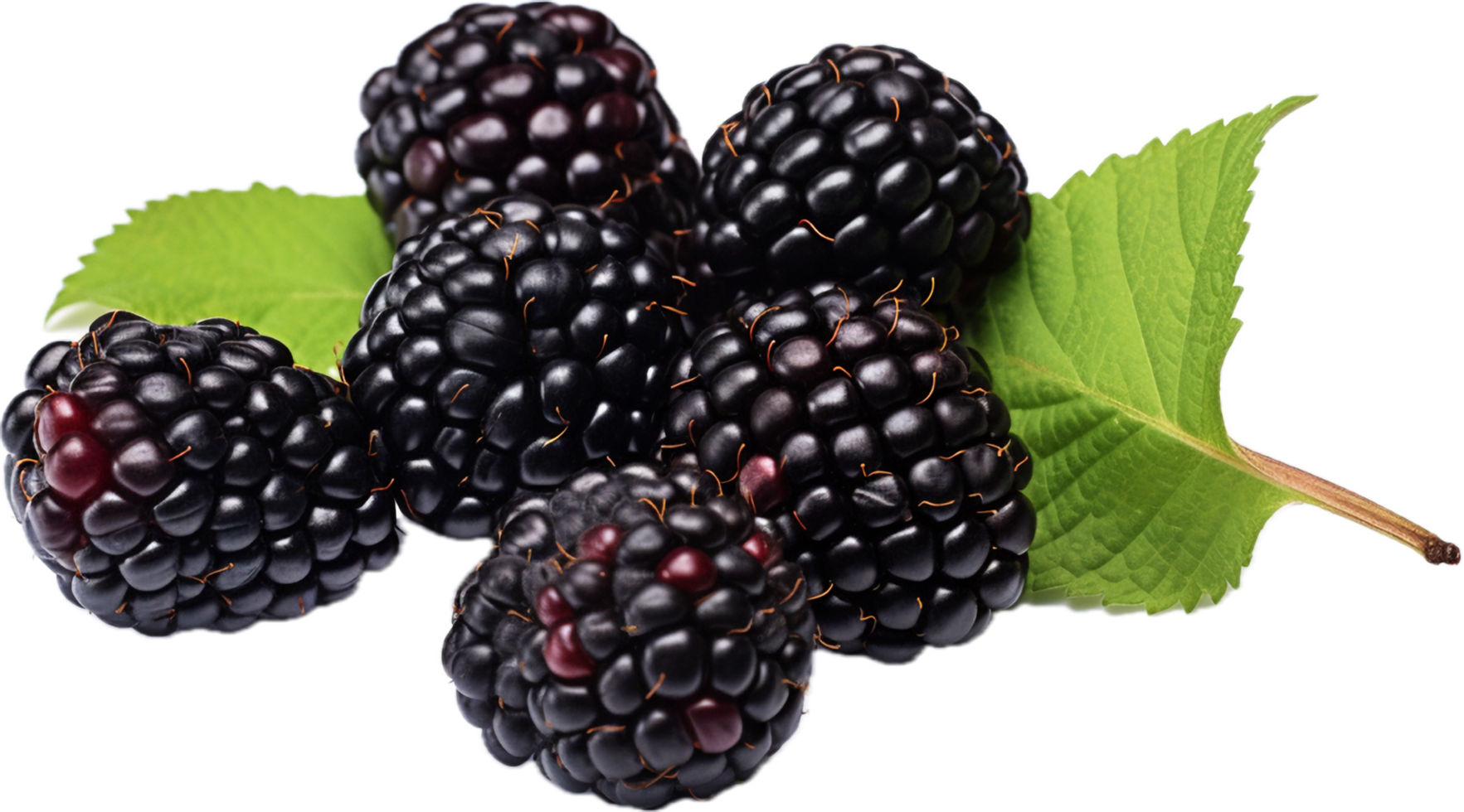 Blackberries png with AI generated. 34616899 PNG