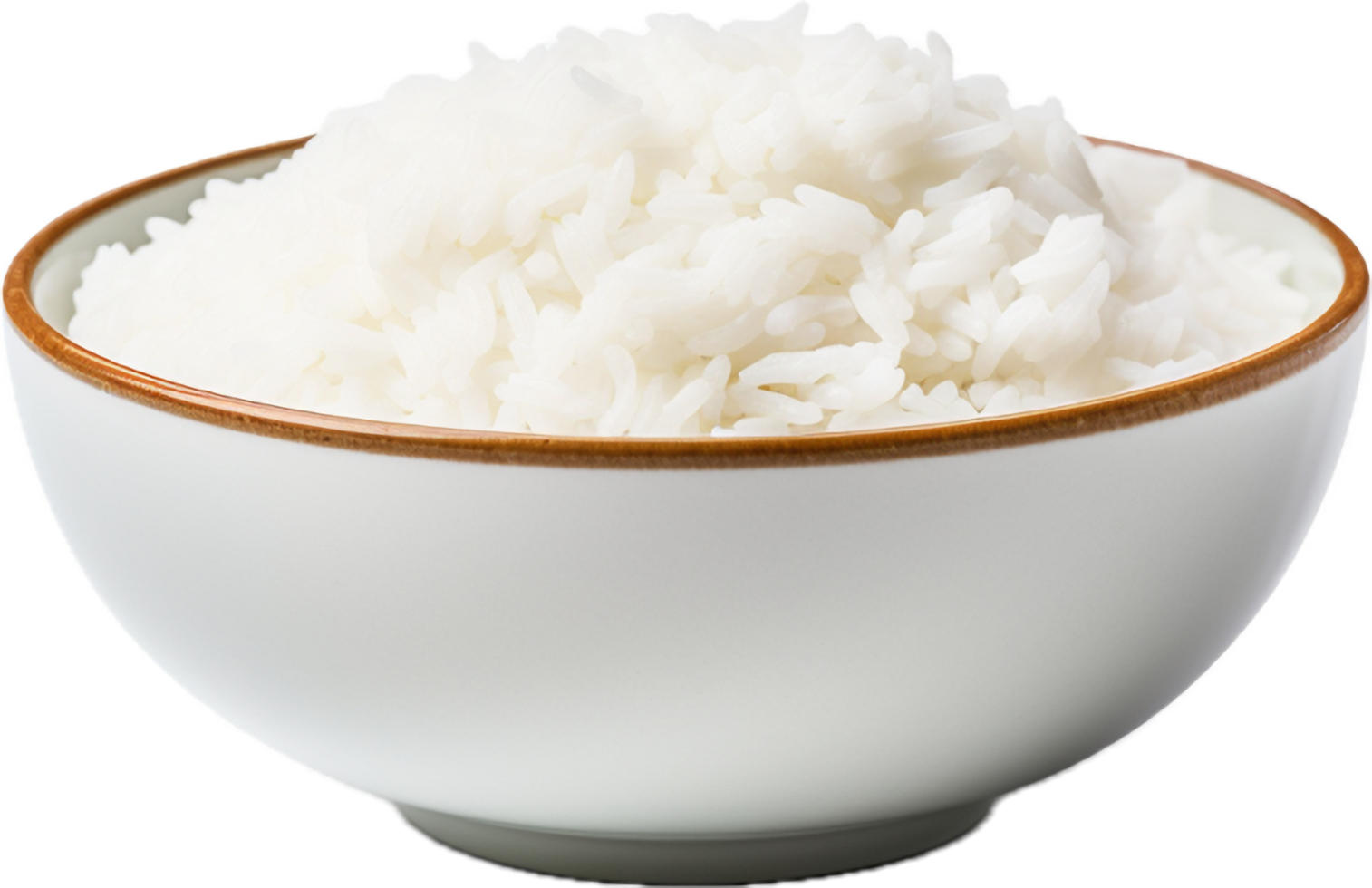 Bowl of white rice png with AI generated. 34616921 PNG