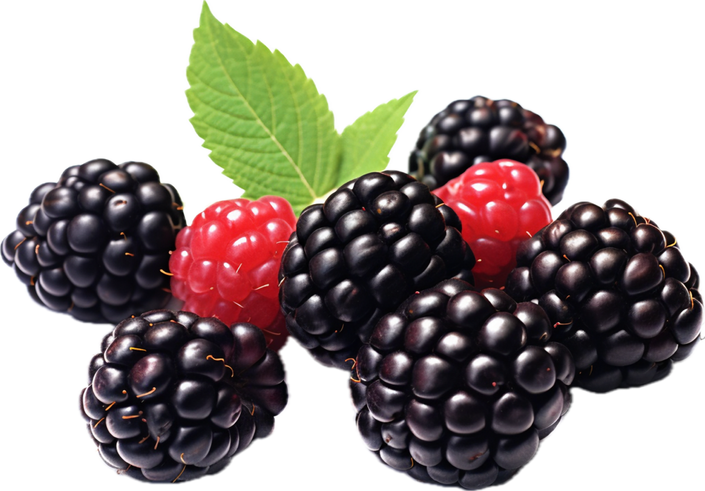Blackberries png with AI generated. 34616922 PNG