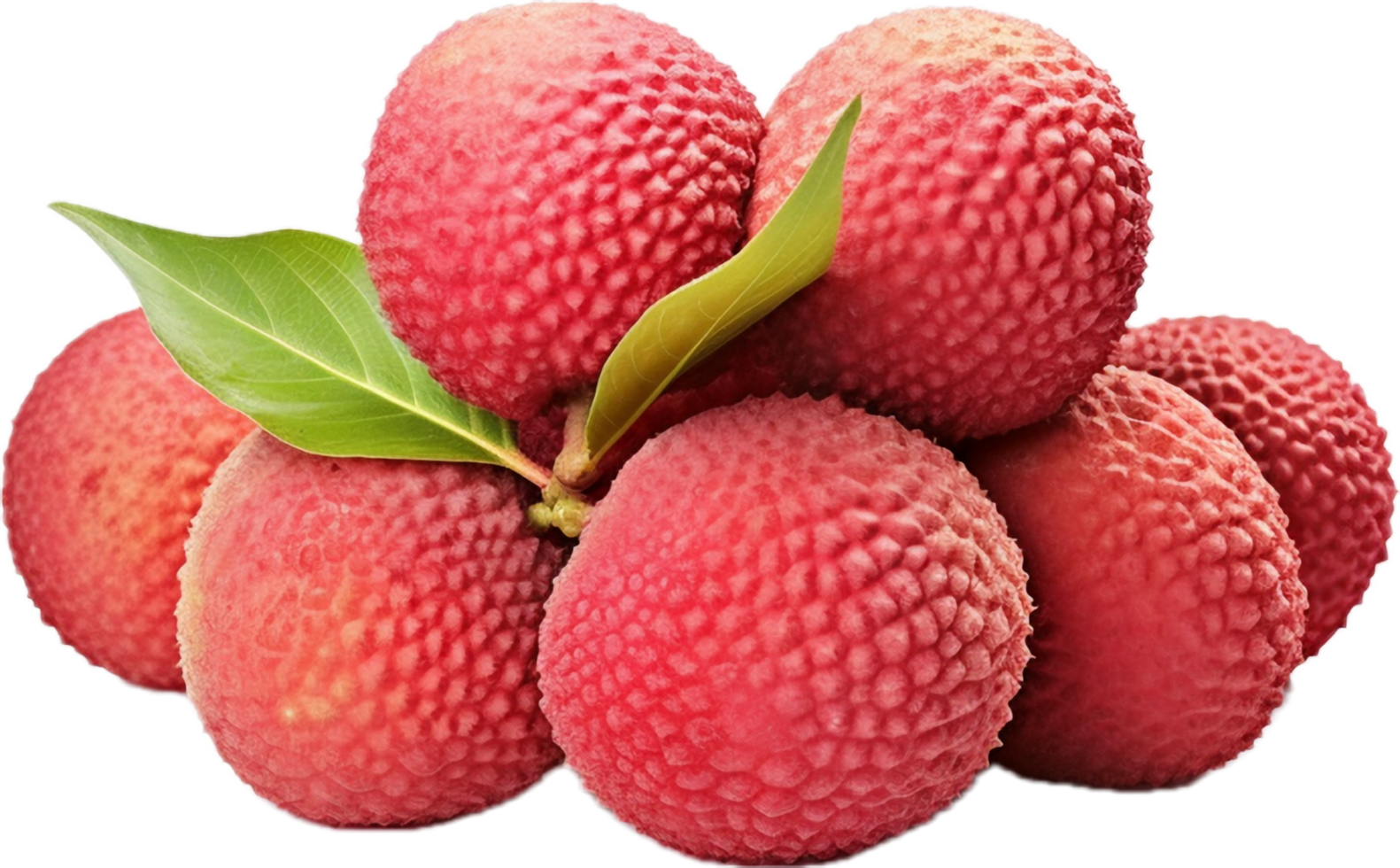 Lychee png with AI generated.
