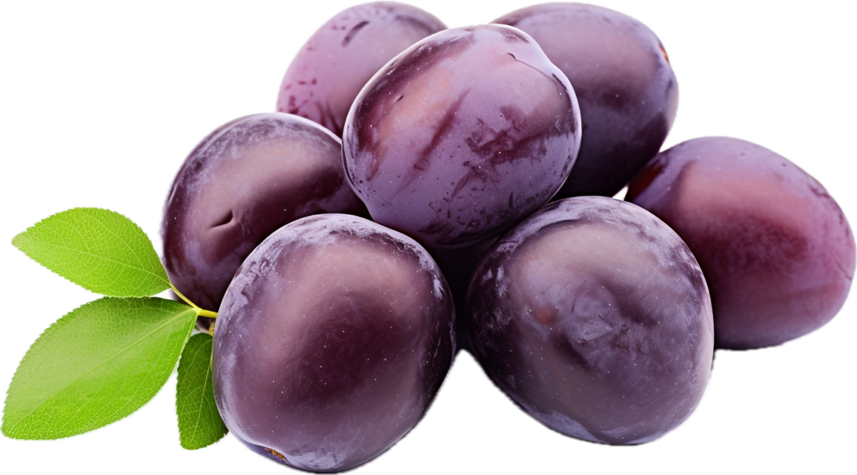 Plums png with AI generated.