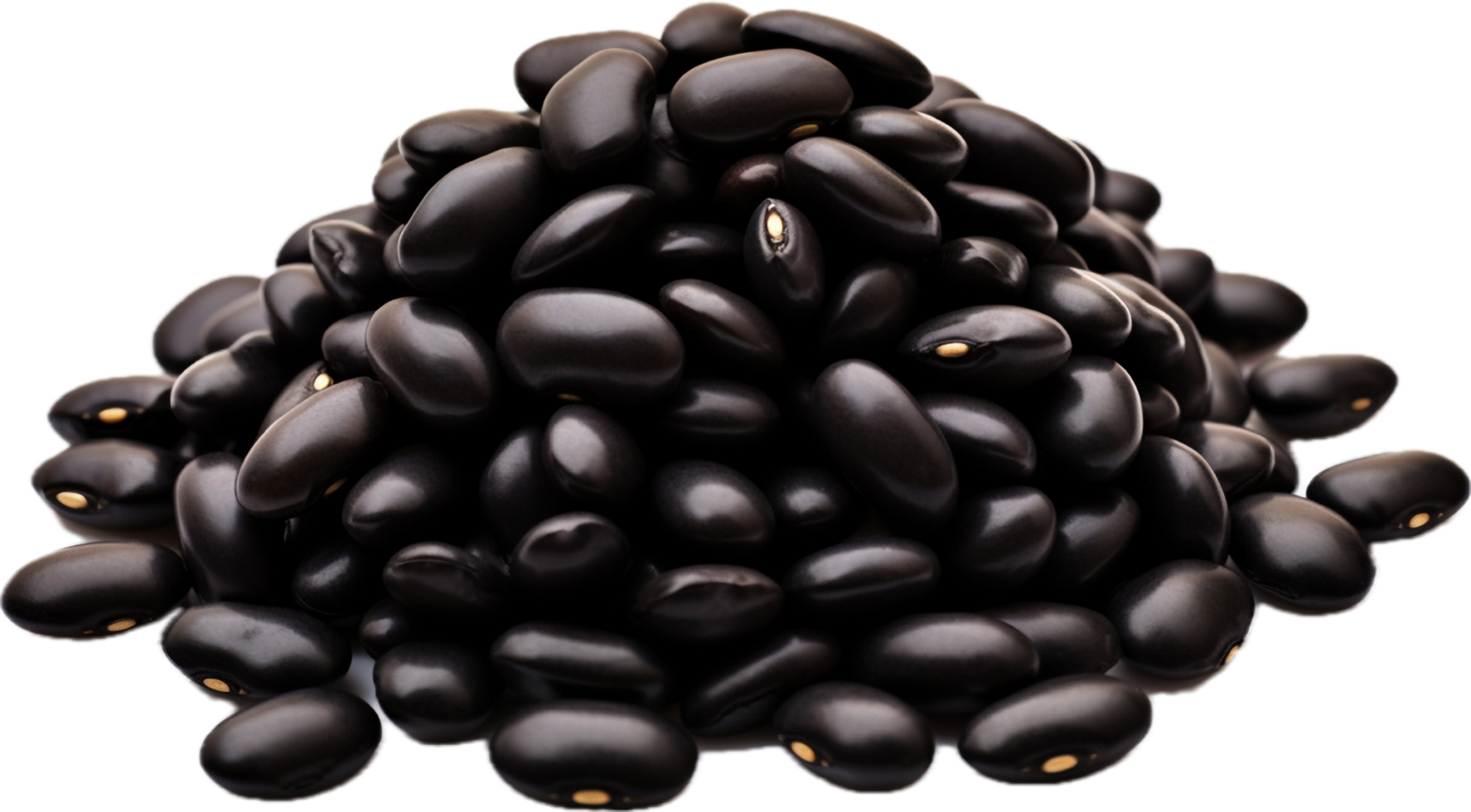 Pile of black beans png with AI generated. 34617086 PNG