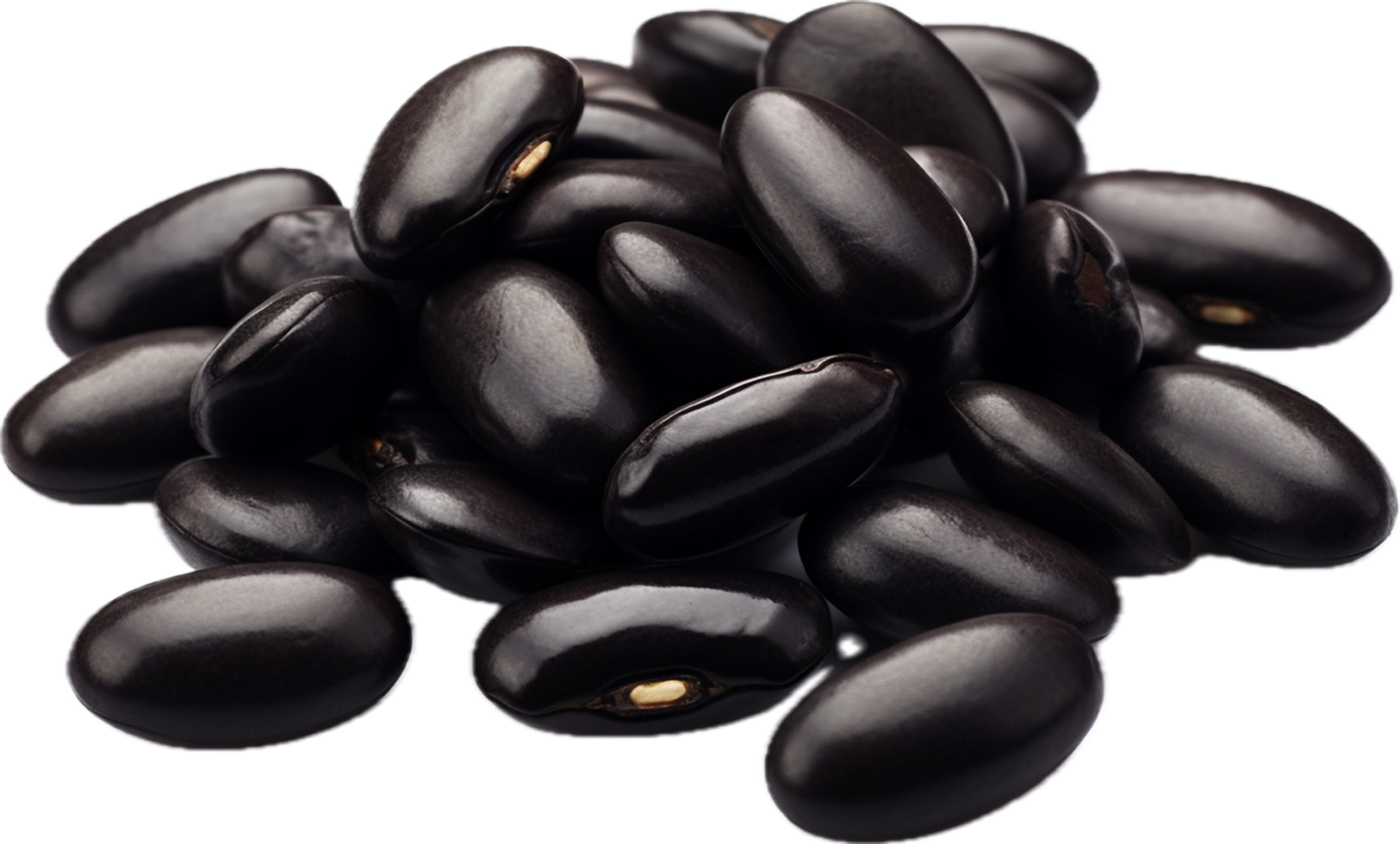 Pile of black beans png with AI generated. 34617093 PNG