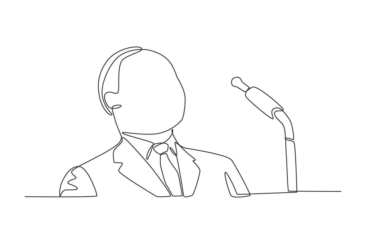 Martin Luther King Speaks on Freedom vector