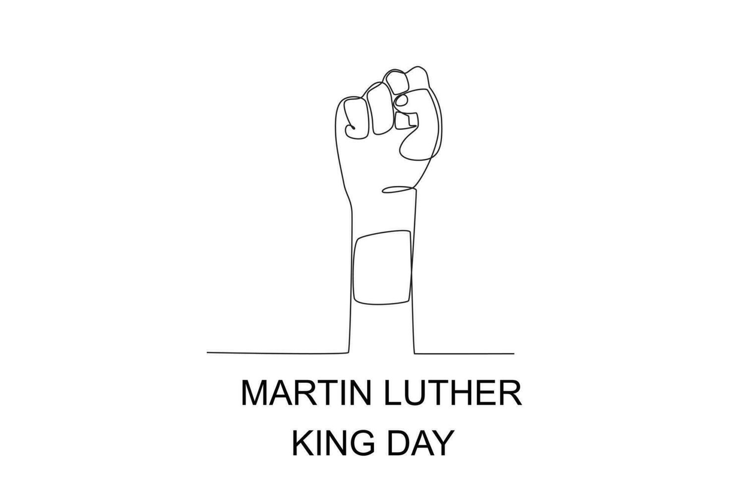 Martin Luther King poster vector