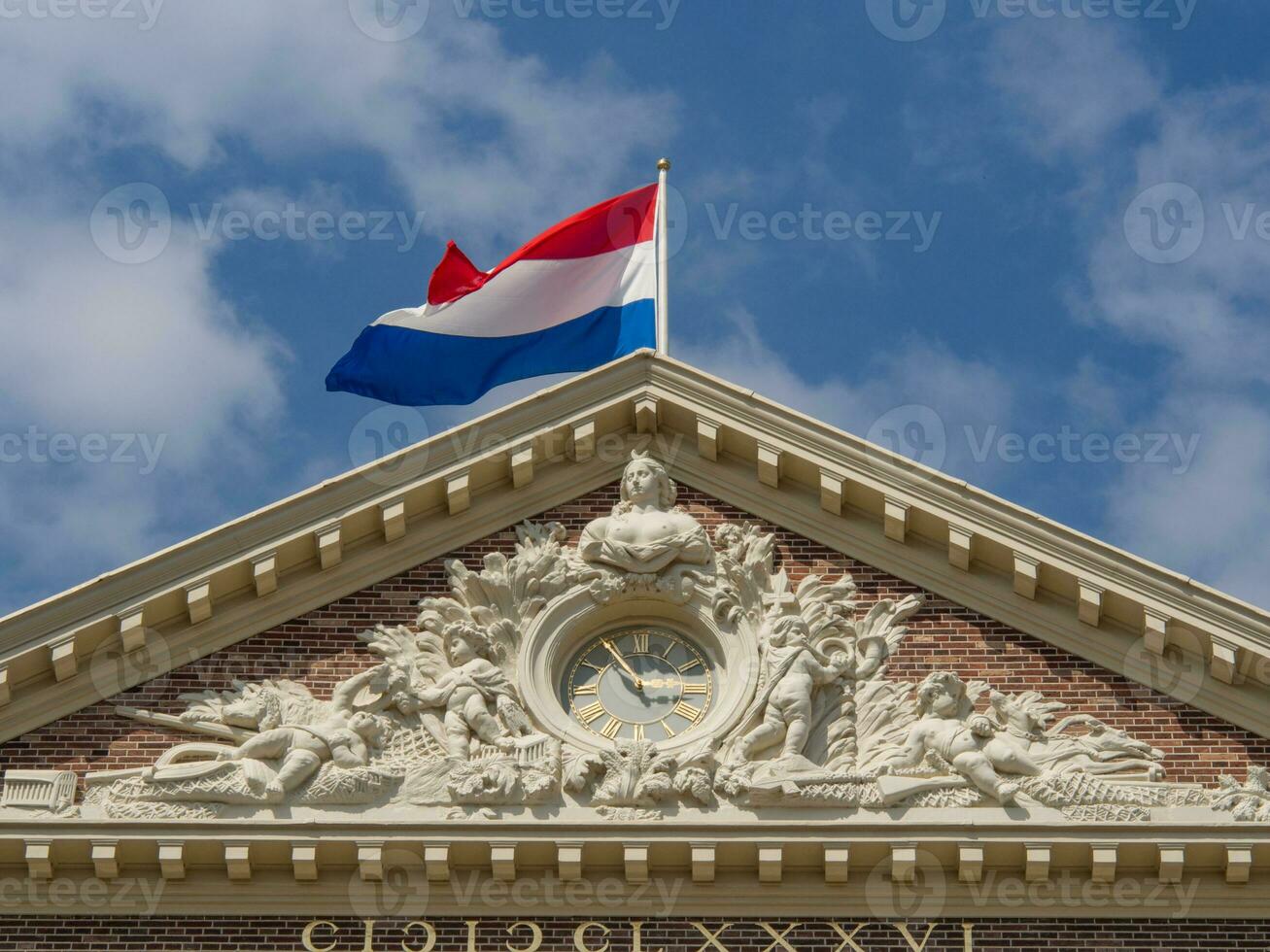 castle and garden in the netherlands photo