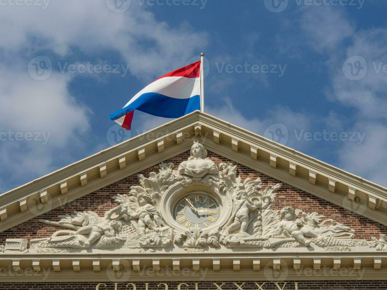 castle and garden in the netherlands photo