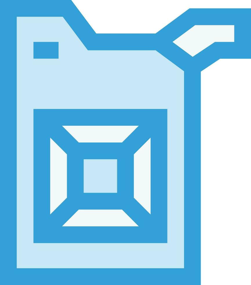 Kerosene Can Vector Icon Design Illustration