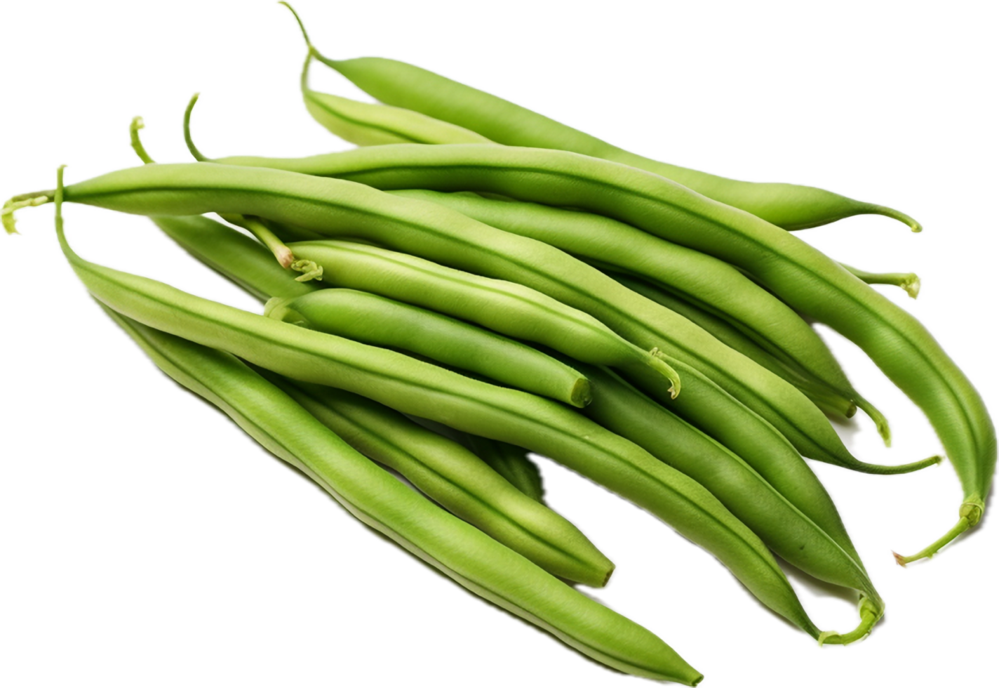 String beans png with AI generated.