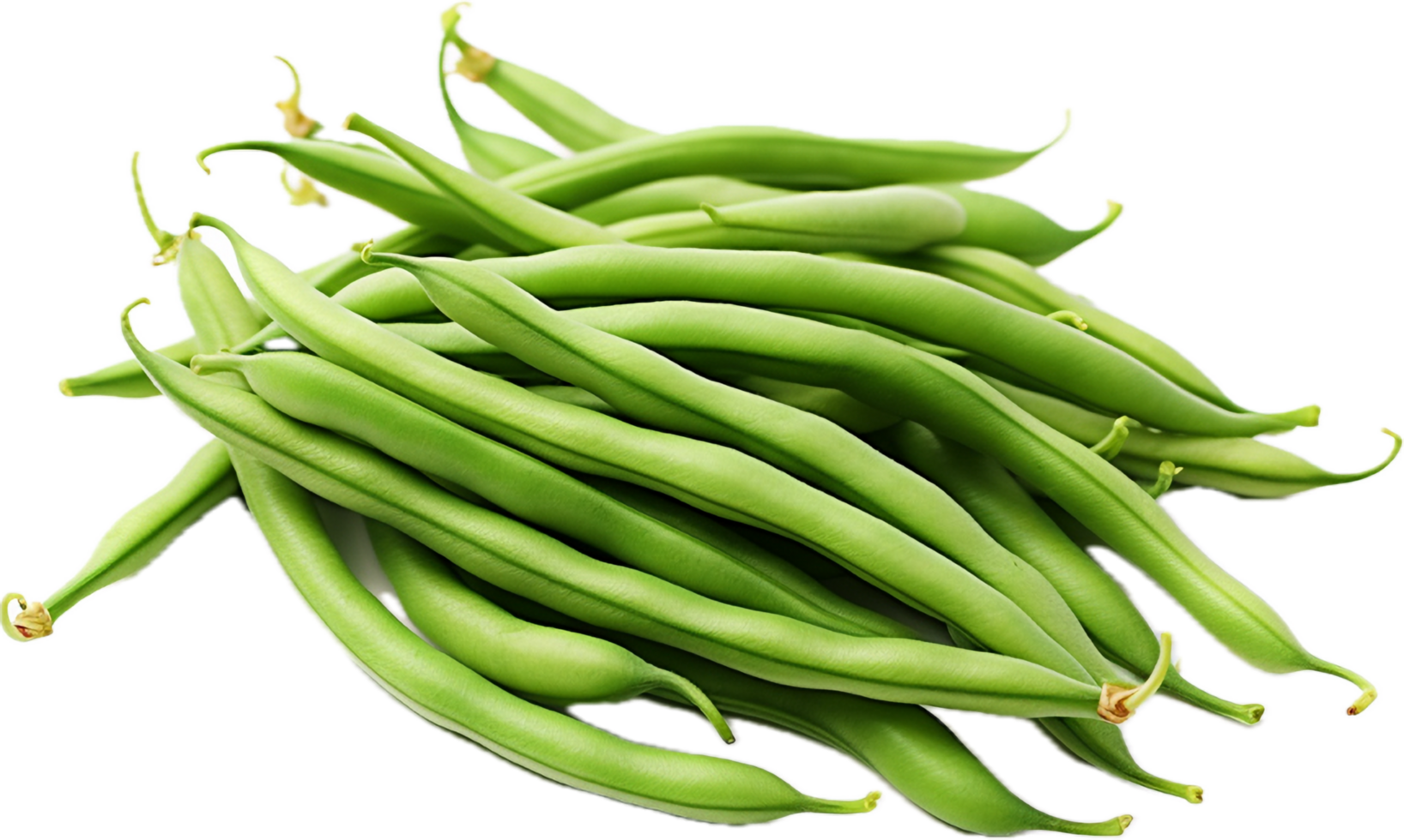 String beans png with AI generated.