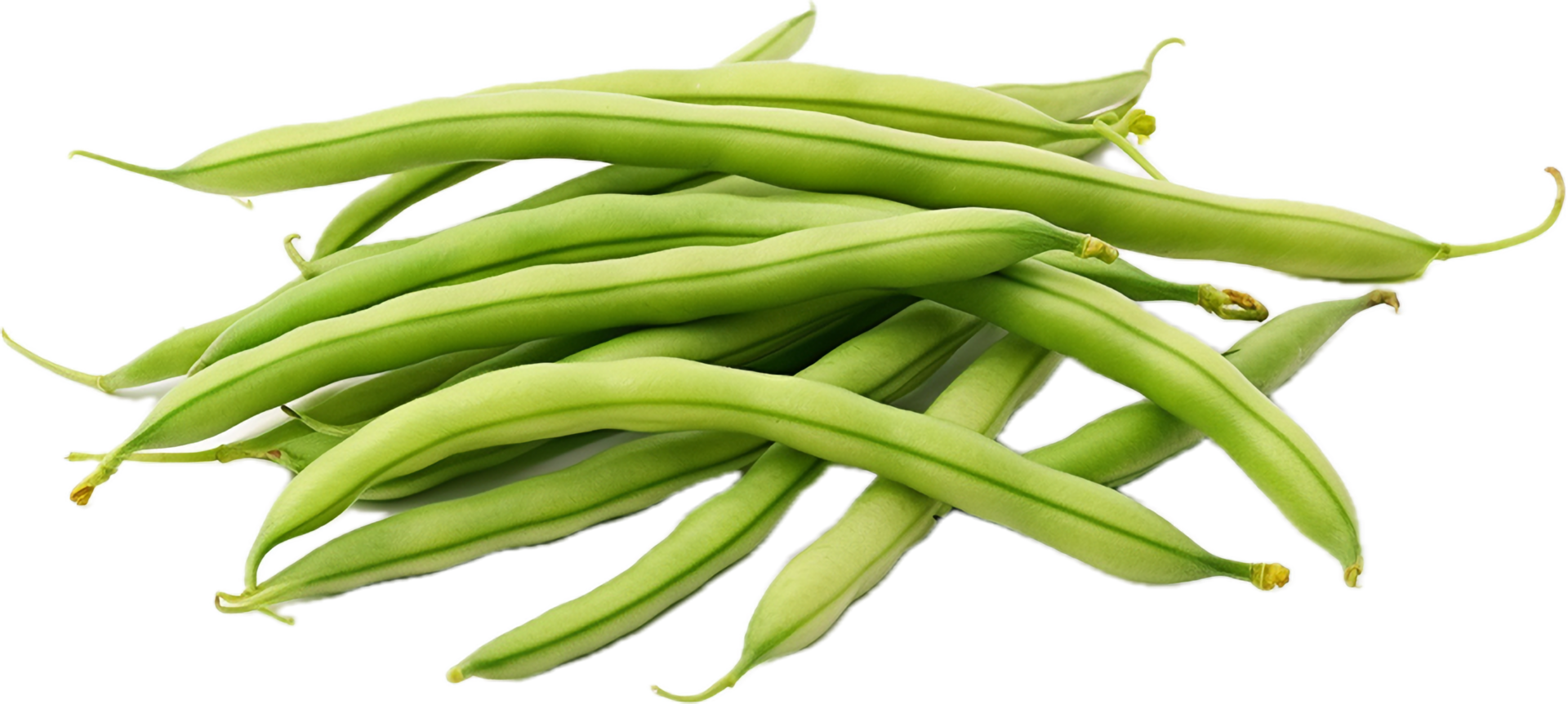 String beans png with AI generated.