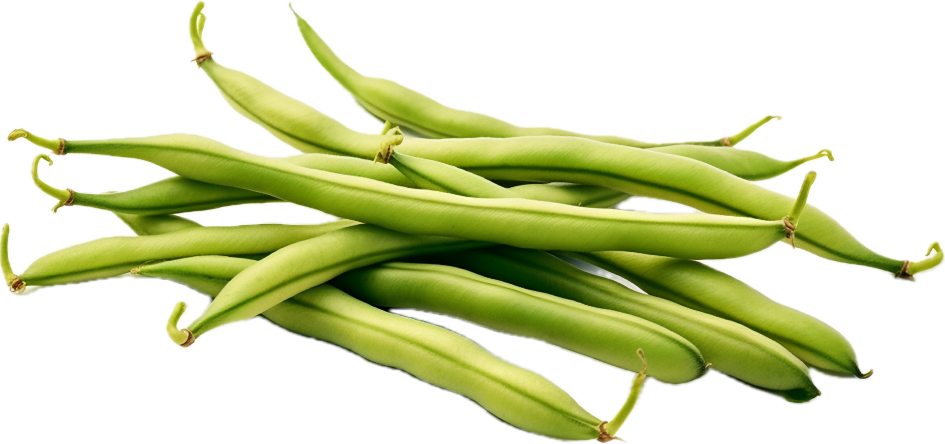 String beans png with AI generated.